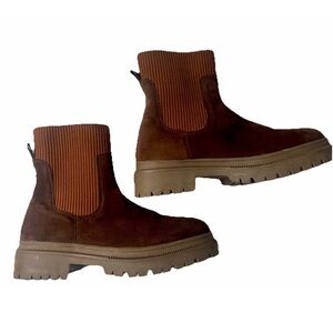 Serra women’s ankle‎ boots size 8 chunky heels Whimsigoth Light Academia Y2K